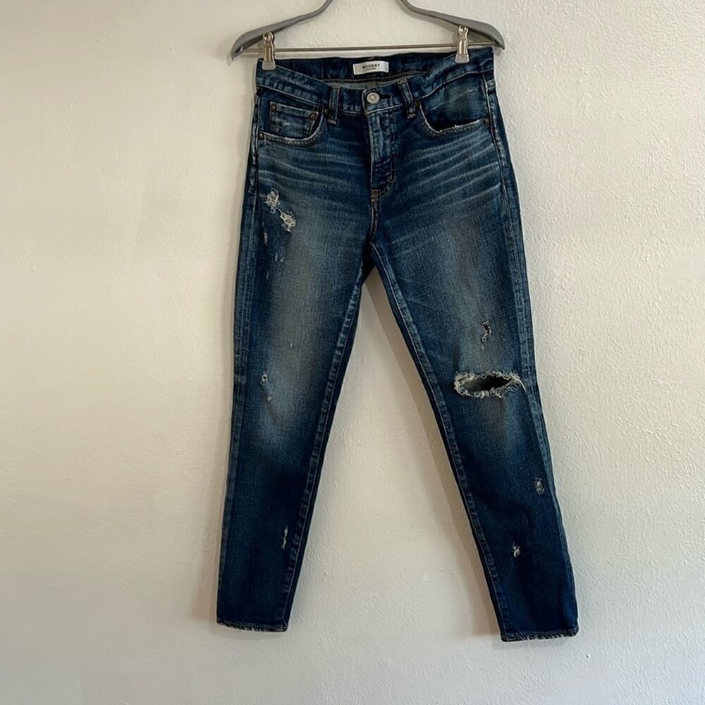 Moussy VTG Women's  Gleedsville Skinny Jean SZ 27 Sustainable Japanese Denim